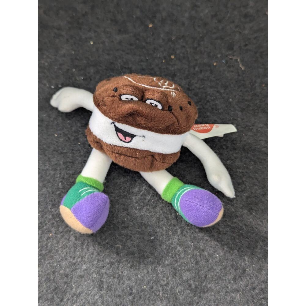 Dairy Queen Ice Cream Sandwich Small Bean‎ Bag Type Plush Character